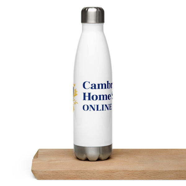 CHS Stainless Steel Water Bottle White