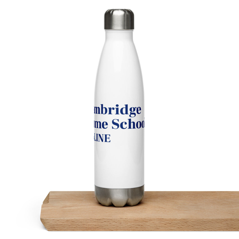 CHS Stainless Steel Water Bottle White