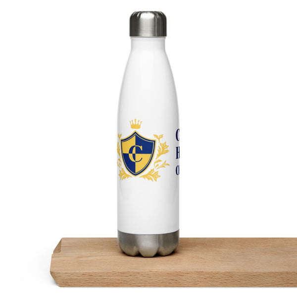 CHS Stainless Steel Water Bottle White